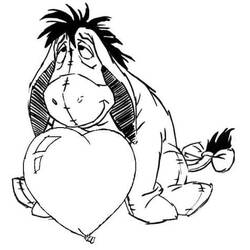 Dessin à colorier: Bourriquet (Personnages de dessins animés) #184962 - Coloriages à Imprimer Gratuits