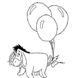 Dessin à colorier: Bourriquet (Personnages de dessins animés) #184963 - Coloriages à Imprimer Gratuits