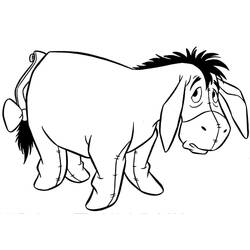 Dessin à colorier: Bourriquet (Personnages de dessins animés) #184973 - Coloriages à Imprimer Gratuits