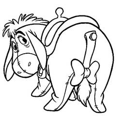 Dessin à colorier: Bourriquet (Personnages de dessins animés) #184978 - Coloriages à Imprimer Gratuits