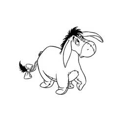 Dessin à colorier: Bourriquet (Personnages de dessins animés) #184985 - Coloriages à Imprimer Gratuits