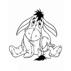 Dessin à colorier: Bourriquet (Personnages de dessins animés) #184986 - Coloriages à Imprimer Gratuits