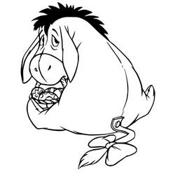 Dessin à colorier: Bourriquet (Personnages de dessins animés) #184988 - Coloriages à Imprimer Gratuits