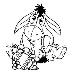 Dessin à colorier: Bourriquet (Personnages de dessins animés) #184991 - Coloriages à Imprimer Gratuits