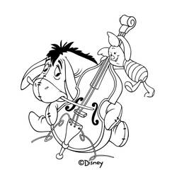 Dessin à colorier: Bourriquet (Personnages de dessins animés) #184993 - Coloriages à Imprimer Gratuits