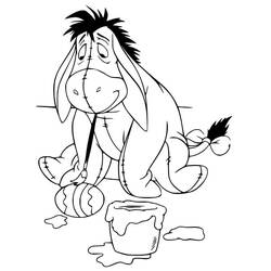 Dessin à colorier: Bourriquet (Personnages de dessins animés) #184995 - Coloriages à Imprimer Gratuits