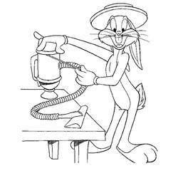 Coloriage Bugs Bunny (Personnages de dessins animés) #203606 à imprimer et colorier
