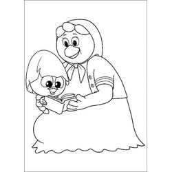 Dessin à colorier: Calimero (Personnages de dessins animés) #202670 - Coloriages à Imprimer Gratuits