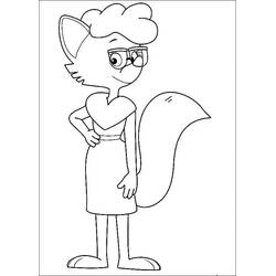 Dessin à colorier: Calimero (Personnages de dessins animés) #202686 - Coloriages à Imprimer Gratuits