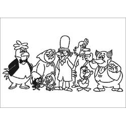 Dessin à colorier: Calimero (Personnages de dessins animés) #202691 - Coloriages à Imprimer Gratuits