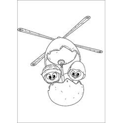 Dessin à colorier: Calimero (Personnages de dessins animés) #202694 - Coloriages à Imprimer Gratuits