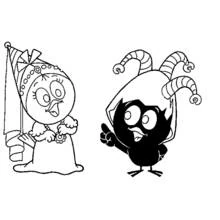 Dessin à colorier: Calimero (Personnages de dessins animés) #35756 - Coloriages à Imprimer Gratuits
