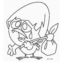Dessins à colorier: Calimero - Coloriages à Imprimer Gratuits