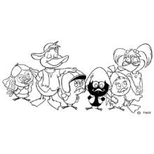 Dessin à colorier: Calimero (Personnages de dessins animés) #35816 - Coloriages à Imprimer Gratuits