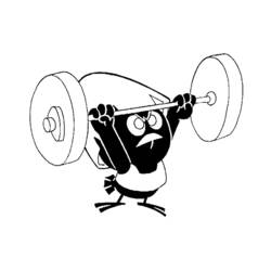 Dessin à colorier: Calimero (Personnages de dessins animés) #35858 - Coloriages à Imprimer Gratuits