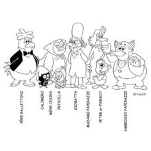 Dessin à colorier: Calimero (Personnages de dessins animés) #35943 - Coloriages à Imprimer Gratuits