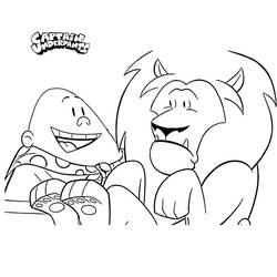 Dessins à colorier: Capitaine Bobette - Coloriages à Imprimer Gratuits