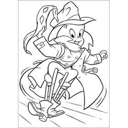 Dessin à colorier: Casper (Personnages de dessins animés) #203167 - Coloriages à Imprimer Gratuits