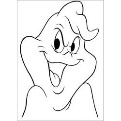 Dessin à colorier: Casper (Personnages de dessins animés) #203172 - Coloriages à Imprimer Gratuits