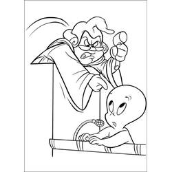 Dessin à colorier: Casper (Personnages de dessins animés) #203179 - Coloriages à Imprimer Gratuits