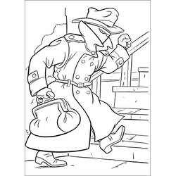 Dessin à colorier: Casper (Personnages de dessins animés) #203181 - Coloriages à Imprimer Gratuits