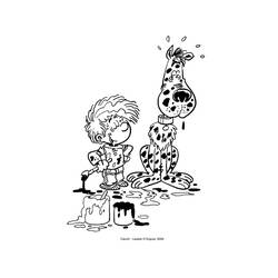 Dessin à colorier: Cédric (Personnages de dessins animés) #213314 - Coloriages à Imprimer Gratuits