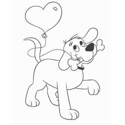 Dessin à colorier: Clifford (Personnages de dessins animés) #197896 - Coloriages à Imprimer Gratuits
