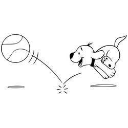 Dessin à colorier: Clifford (Personnages de dessins animés) #197897 - Coloriages à Imprimer Gratuits