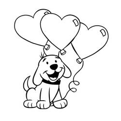 Dessin à colorier: Clifford (Personnages de dessins animés) #197898 - Coloriages à Imprimer Gratuits