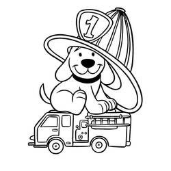 Dessin à colorier: Clifford (Personnages de dessins animés) #197900 - Coloriages à Imprimer Gratuits