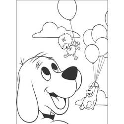 Dessin à colorier: Clifford (Personnages de dessins animés) #197905 - Coloriages à Imprimer Gratuits