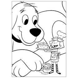 Dessin à colorier: Clifford (Personnages de dessins animés) #197908 - Coloriages à Imprimer Gratuits
