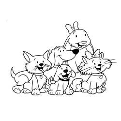 Dessin à colorier: Clifford (Personnages de dessins animés) #197910 - Coloriages à Imprimer Gratuits