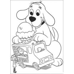 Dessin à colorier: Clifford (Personnages de dessins animés) #197913 - Coloriages à Imprimer Gratuits