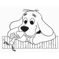 Dessin à colorier: Clifford (Personnages de dessins animés) #197915 - Coloriages à Imprimer Gratuits