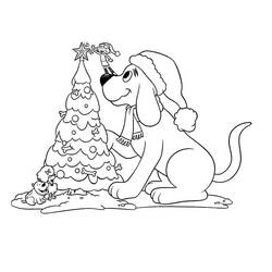 Dessin à colorier: Clifford (Personnages de dessins animés) #197917 - Coloriages à Imprimer Gratuits