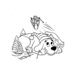 Dessin à colorier: Clifford (Personnages de dessins animés) #197920 - Coloriages à Imprimer Gratuits