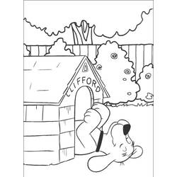 Dessin à colorier: Clifford (Personnages de dessins animés) #197922 - Coloriages à Imprimer Gratuits