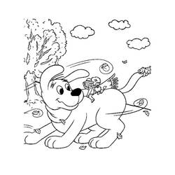 Dessin à colorier: Clifford (Personnages de dessins animés) #197923 - Coloriages à Imprimer Gratuits