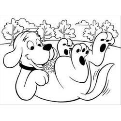 Dessin à colorier: Clifford (Personnages de dessins animés) #197925 - Coloriages à Imprimer Gratuits
