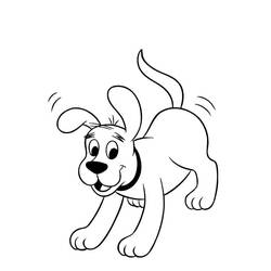 Dessin à colorier: Clifford (Personnages de dessins animés) #197930 - Coloriages à Imprimer Gratuits