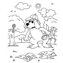 Dessin à colorier: Clifford (Personnages de dessins animés) #197933 - Coloriages à Imprimer Gratuits