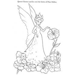 Dessin à colorier: Clochette (Personnages de dessins animés) #170518 - Coloriages à Imprimer Gratuits