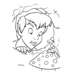 Dessin à colorier: Clochette (Personnages de dessins animés) #170539 - Coloriages à Imprimer Gratuits