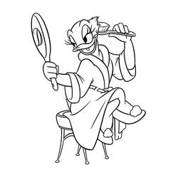 Dessins à colorier: Daisy Duck - Coloriages à Imprimer Gratuits