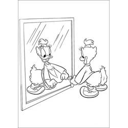 Dessin à colorier: Daisy Duck (Personnages de dessins animés) #186352 - Coloriages à Imprimer Gratuits