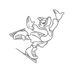 Dessin à colorier: Daisy Duck (Personnages de dessins animés) #186353 - Coloriages à Imprimer Gratuits