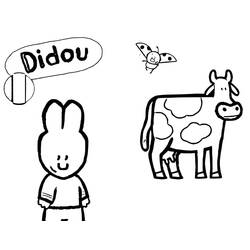 Dessin à colorier: Didou (Personnages de dessins animés) #182576 - Coloriages à Imprimer Gratuits