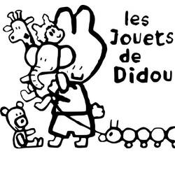 Dessin à colorier: Didou (Personnages de dessins animés) #182577 - Coloriages à Imprimer Gratuits