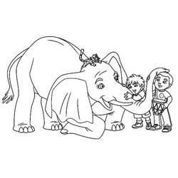 Dessin à colorier: Diego (Personnages de dessins animés) #197977 - Coloriages à Imprimer Gratuits